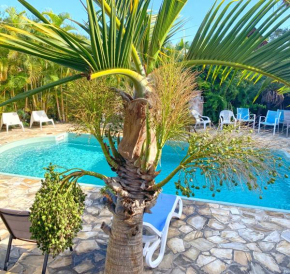 Bungalow Carpe Diem avec piscine et plage de Trou d'eau à Saline les bains pour 4 personnes